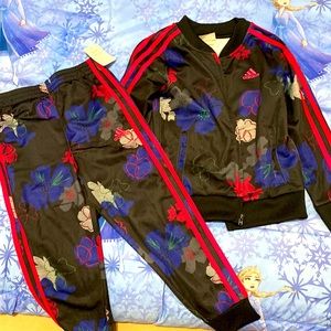 Never worn with tags Adidas set